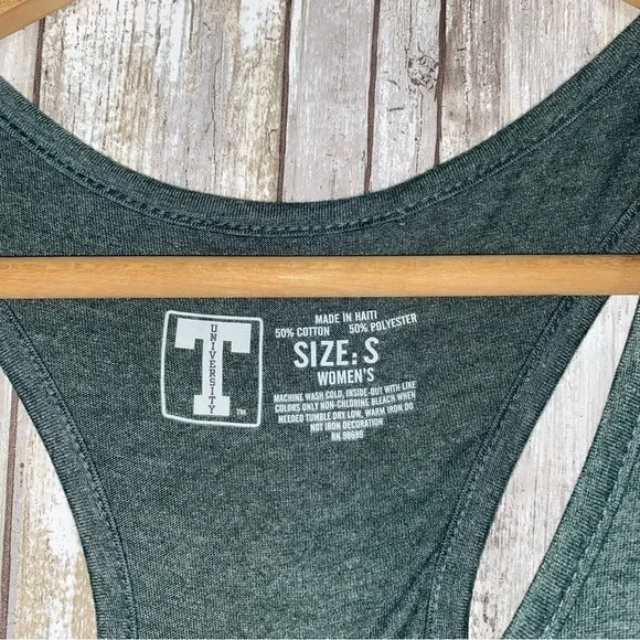 NWT NCAA Michigan State Spartans Green Tank - Picture 5 of 5